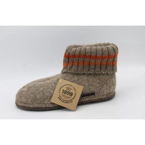 Haflinger - Hutteshuhe - Pantoffel - Beige