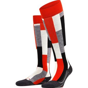 FALKE SK4 Brick Dames Skikousen - Samba Orange - Maat 41-42