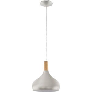 EGLO Sabinar Hanglamp - E27 - Ø 28 cm - Zilver