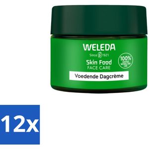 WELEDA - Dagcrème Skin Food - Voedend - 40 ml - Voordeelverpakking - 12 stuks