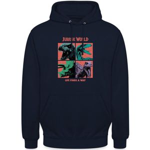 Jurassic World Life Finds A Way Hoodie Unisex