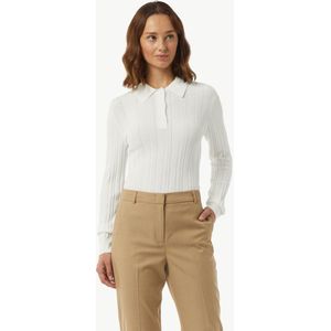 comma Pullover met polokraag, 0120, 38