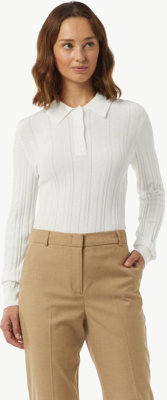 comma Pullover met polokraag, 0120, 38