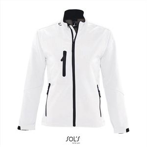 SOL'S Women´s Softshell Jacket Roxy L863 - White - M