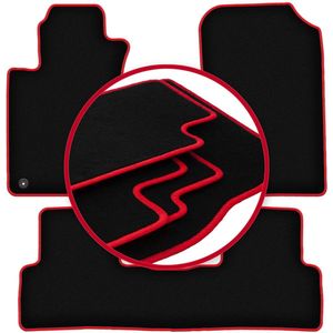 CARLUX-RED automatten voor: Honda CR-V III SUV (2006-2012)