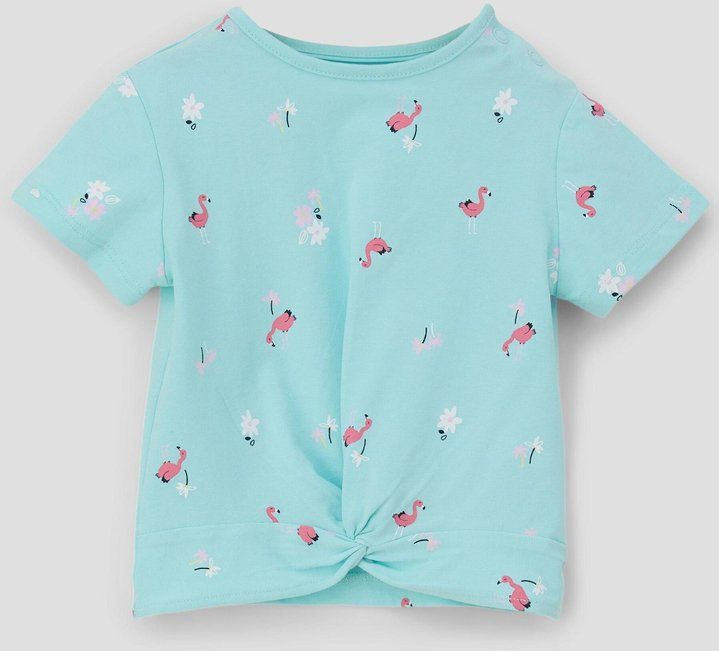 s.Oliver Shirt  lichtblauw / geel / pink / zwart