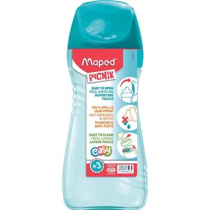 DRINKFLES 430 ml - MAPED Picnik ORIGINS - turquoise