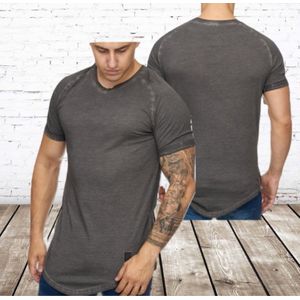 Mannen t shirt antraciet 9012 -Violento-S-t-shirts heren