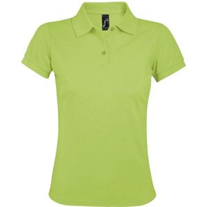SOLS Dames/dames Prime Pique Polo Shirt (Appelgroen)