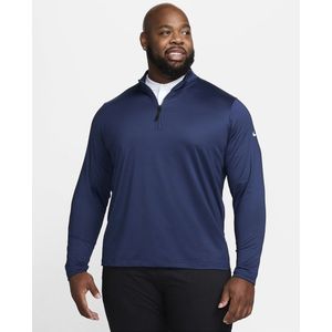 Nike - Victory - Golftop - Blauw - Dri-FIT - Halflange Rits