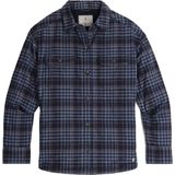 Royal Robbins Vista Flannel - Dames Lange rits fleece - Deep Blue Antelope Pld