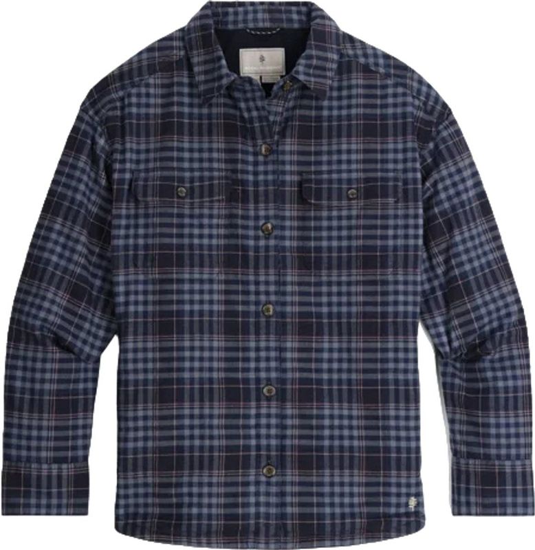 Royal Robbins Vista Flannel - Dames Lange rits fleece - Deep Blue Antelope Pld