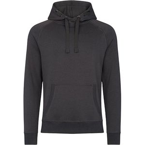 Unisex Premium Raglan Hoodie met capuchon Dark Grey - 3XL