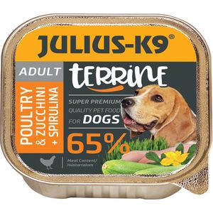 Julius K9 - hondenvoer - Pate - Natvoer - Adult - Kip - 10 x 150g