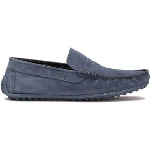 Kazar - Mocassins - Blauw - Suède