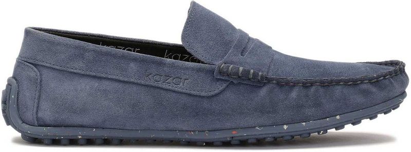 Kazar - Mocassins - Blauw - Suède