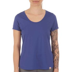 Iq-uv Uv Free Rashguard Met Korte Mouwen Voor Dames Blauw L