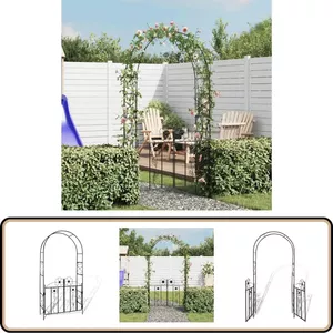 240cm Tuinboog Voor Planten Weerbestendige Rozenboog Halve Zijde Tuin Prieel Boog Breedte 60/90/120/150/180/220/240cm Buiten Bloementuin Boog Traliewerk,240x240cm/7,9x7,9ft,Bonny369 240cm Tuinboog Voor Planten Weerbestendige Rozenboog Halve Zijde Tuin Prieel Boog Breedte 60/90/120/150/180/220/240cm Buiten Bloementuin Boog Traliewerk,240x240cm/7,9x7,9ft,Bonny369