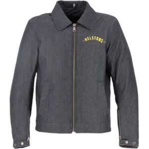 Helstons Garage Cotton Denim Blue Jacket XL - Maat - Jas