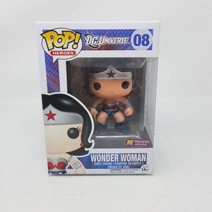 Funko POp! DC Universe Wonder Woman #08 - PX Previews Exclusive - Underground Toys Exclusive met Gratis Protector Case