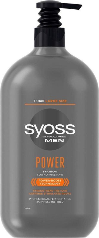 Syoss Men - Power - Shampoo - 750ml