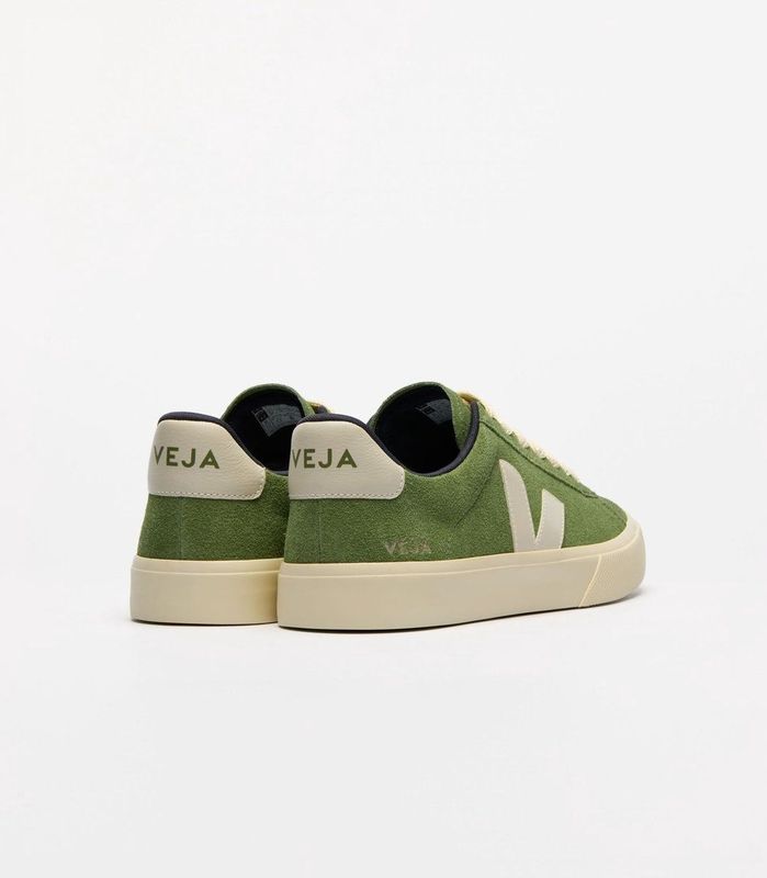 Veja Campo Sneakers (Heren |olijfgroen/beige)