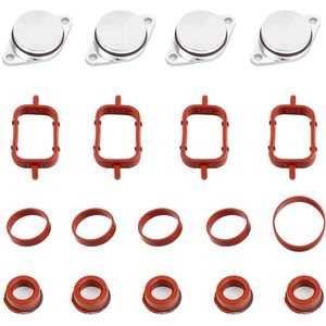 18 stuks klepverwijderingsset - inlaatklep - spruitstuk inlaatpakking voor BMW 3-serie 5-serie E46 E90 E60 E61 E65 E83 E53 - 22 mm - auto onderdelen