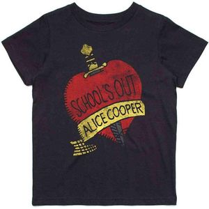 Alice Cooper - Schools Out Kinder T-shirt - Kids tm 14 jaar - Zwart