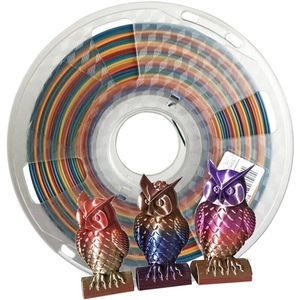 PLA 3D-filament meerkleurig zijde kleurverandering kleurverloop 1,75 mm 1 kg - 3D-printen - filamenten