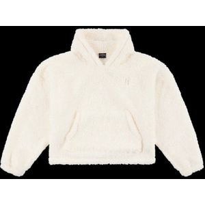 Poederbaas Four Seasons Fluffy Hoody Trui Dames Off White XL