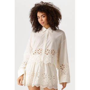 EDITED Sophia Blouse Dames - Jurken - Gebroken wit - Maat 34