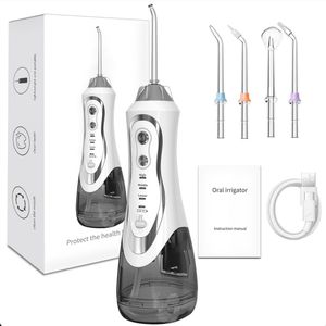 Tandenflos apparaat - Waterflosser voor tussen de tanden - Snel en schone tanden binnen een oogomblik - Wit