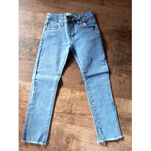 Jeansbroek skinny jeans Kidsstar - blauw - maat 110/116