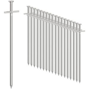 50 x stalen tentharingen van 23 cm - anti-roest - voor camping en outdoor
