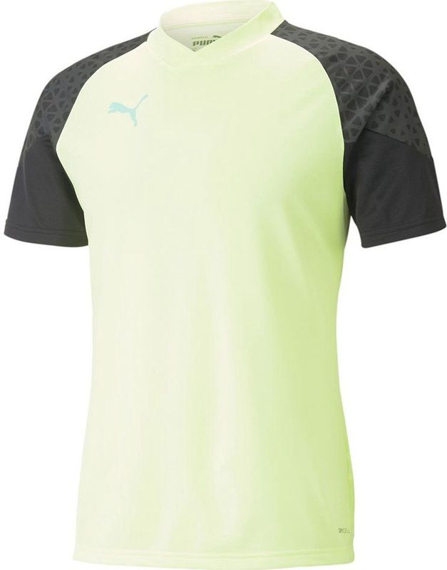 Puma - Individualcup - T-shirt - Geel - Korte Mouwen