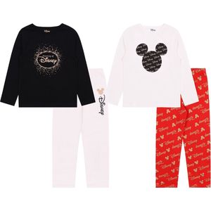 2x Meisjespyjama met lange mouwen Mickey Mouse DISNEY / 8-9 jaar 134 cm