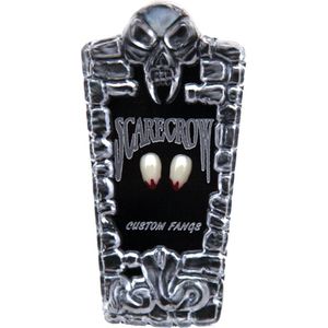 Scarecrow Blood Tip Deluxe Vampire Fangs Small | Vampiertanden