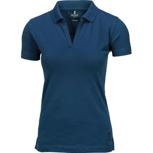 Dames polo Indigo - maat M