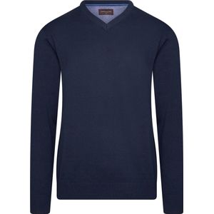 Cappuccino Italia - Heren Sweaters Pullover Royal - Blauw - Maat XL