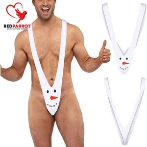 Grappige mankini | V-string | Heren ondergoed | Vrijgezellenfeest | Kado | Erotisch cadeau | One size