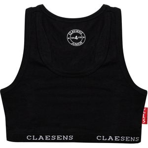 Claesen's® - Bralette Zwart - Black - 95% Katoen - 5% Lycra