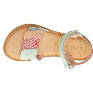 Kickers Lederen Meisjessandaal Gekleed Velcro maat 24