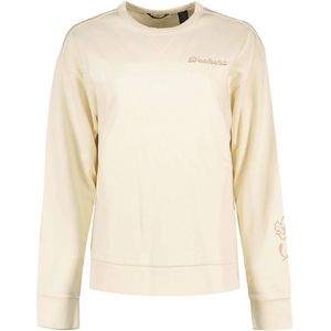 Crewneck - Geborduurd - Biologisch Katoen - Regular Fit - Blauw