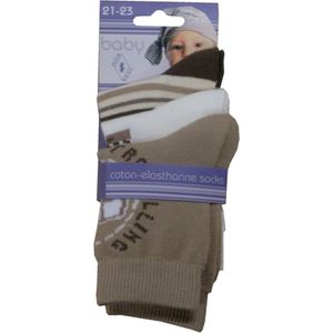 Baby / kinder sokjes 83 - 21/23 - jongetje - 90% katoen - naadloos - 12 PAAR - chaussettes socks