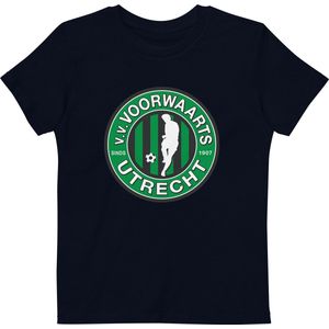 Vvvoorwaartsutrecht - Biologisch katoenen T-shirt voor kinderen - Black, 3-4