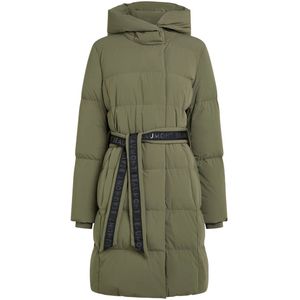 Beaumont - Judith - Dames Premium Dons Coat - Groen/Khaki