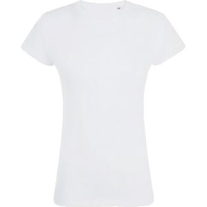 SOLS Vrouwen/dames Magma Subliminatie T-Shirt (Wit)