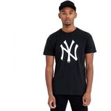 New Era - MLB Regular New York Yankees - T-shirt - Zwart - Korte Mouwen