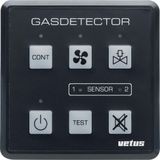 VETUS Gas en Koolmonoxide Detector 12/24 Volt inclusief Sensor