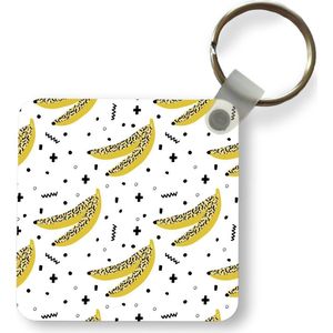 Sleutelhanger - Uitdeelcadeautjes - Zomer - Design - Bananen - Plastic